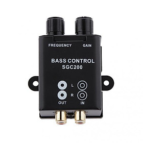 2x Universal Bass Remote Level Control Knob For Car Amplifier Amp Sub Adjust