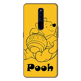 Ốp lưng điện thoại Oppo F11 Pro hình Gấu Pooh - Hàng chính hãng