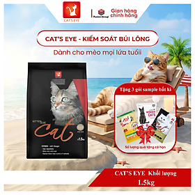 [1.5KG]  - Thức ăn hạt Cat's Eye Premium, phiên bản nâng cấp cho mèo mọi lứa tuổi