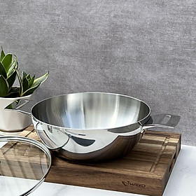 Mua Chảo đúc inox Kaiyo dày 2.5mm (dày nhất thị trường)