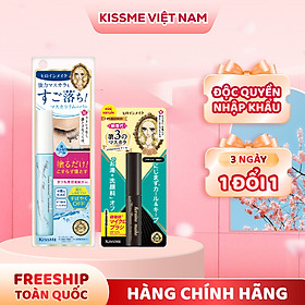 Combo Mascara Chuốt Cong Tơi Mi Và Tẩy Trang Mi Kissme Heroine Make