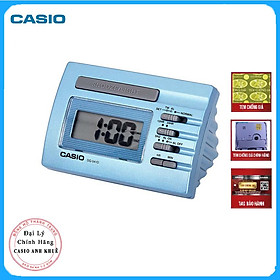 Đồng Hồ Báo Thức Để Bàn Điện Tử Casio DQ-541D-2RDF Xanh Ngọc