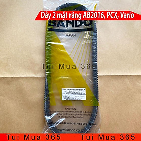 Dây curoa Bando 2 mặt răng FDC Honda Air Blade 125cc 2016, PCX 2018