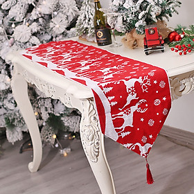 Mua Khăn trải giữa bàn table runner chủ đề giáng sinh noel