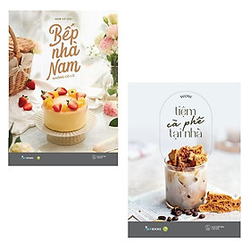Sách - Bếp Nhà Nam Không Có Lò + Tiệm Cà Phê Tại Nhà - AZ Việt Nam