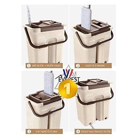 Mua Bộ lau nhà tự vắt kèm thùng loại to