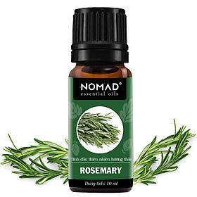 Tinh dầu Hương Thảo Nomad xông phòng, giúp dễ ngủ, đuổi muỗi, giải cảm, khử mùi - Rosemary