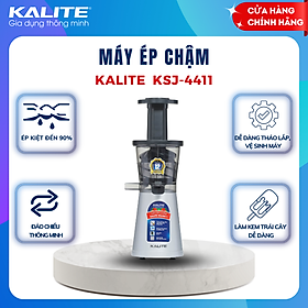 Mua Máy ép chậm mini Kalite KSJ4411 máy ép trái cây rau củ quả kiệt bã công suất 200W - Hàng chính hãng