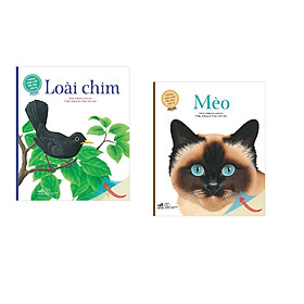 Download sách Combo 2 cuốn sách Những khám phá đầu tiên của tớ: Loài chim + Mèo