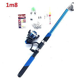Bộ cần câu máy shimano Tặng kèm phụ kiện 1m8 - 3m6 - - Top1VN