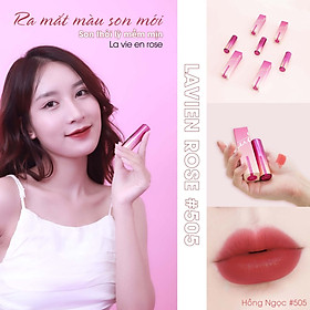 Hồng ngọc kháng nước - Son Thỏi Bling Bling sang trọng màu Hồng Ngọc GUO