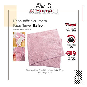 Mua Khăn mặt siêu mềm Face Towel Daiso