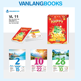 Lịch 2026 Bloc Siêu Đại Lỡ Rời – Thiên Nhiên Kỳ Vĩ | Lịch Tết Treo Tường Vanlangbooks | Mã: VL11