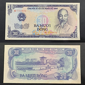 Mua  MỚI 99%  Tờ Tiền 30 Đồng năm 1985 cảnh chợ Bến Thành   mệnh giá độc nhất trên thế giới  sưu tầm