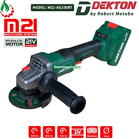 Mua Máy mài góc pin 21V Dekton M21-AG100BT (Công tắc bóp)