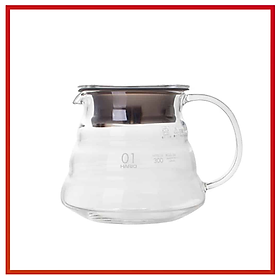 Mua Bình server Hario đựng cà phê bằng thủy tinh size 01 (360ml) và 02 (600ml)