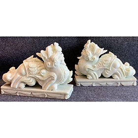 Mua Cặp Tùy Hưu phong thủy dài 10cm  12cm  15cm  20cm  đá tự nhiên có đế