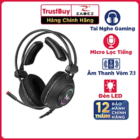 Mua Tai Nghe Gaming ZADEZ GT326P Micro Lọc Ồn  Âm Thanh 7.1 Đèn LED RGB  Xoay 360 Độ - Hàng Chính Hãng