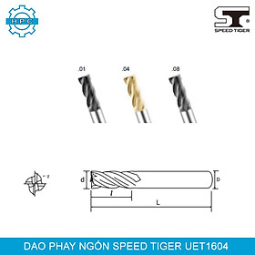 Dao phay vuông Speed Tiger UET1604