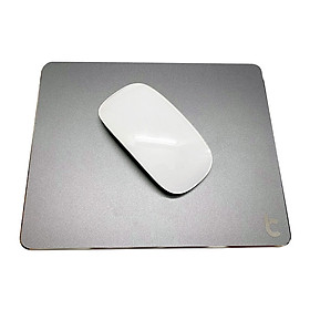 Miếng Lót Chuột Nhôm Lucas (Mouse pad) Aluminum 220x180mm - Hàng Chính Hãng