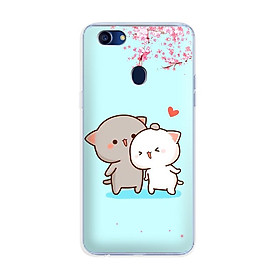 Ốp lưng điện thoại Oppo F5 - 01091 7871 CUTE15 - Silicon dẻo - Hàng Chính Hãng