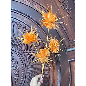 Mua Cành Hoa Móng Rồng 4 Bông Cao 80cm Độc Lạ Cực Đẹp Loại 1-Hoa Lụa hoa giả