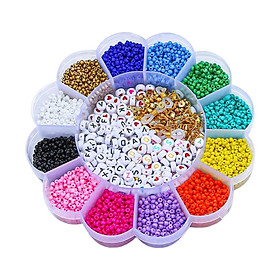 Seed Beads Beading Supplies DIY Loose Beads for Jewelry Making Findings