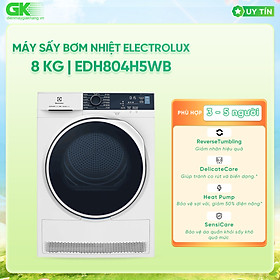 Máy sấy bơm nhiệt 8.0kg EDH804H5WB UltimateCare 500 - Hàng chính hãng (chỉ giao HCM)