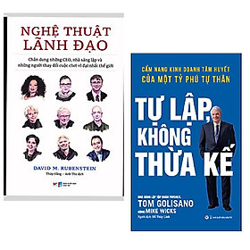 Hình ảnh Combo kinh doanh: Tự Lập Không Thừa Kế - Cẩm Nang Kinh Doanh Tâm Huyết Của Một Tỷ Phú Tự Thân + Nghệ Thuật Lãnh Đạo - Chân Dung Những CEO, Nhà Sáng Lập Và Những Người Thay Đổi Cuộc Chơi Vĩ Đại Nhất Thế Giới + Bookmark AHA