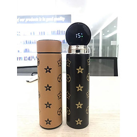 Mua Bình giữ nhiệt 500ml có nắp hiển thị nhiệt độ và lõi lọc trà ( giao màu ngẫu nhiên )