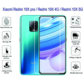 Cường lực dẻo 9h+ dành cho Redmi 10X pro / Redmi 10X 4G / Redmi 10X 5G Bảo vệ màng hình tránh trầy xước