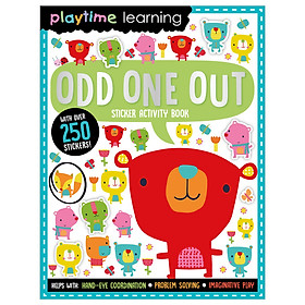 [Download Sách] Sách tương tác sticker – Tìm hình khác biệt - Odd one out (Sticker activity book)