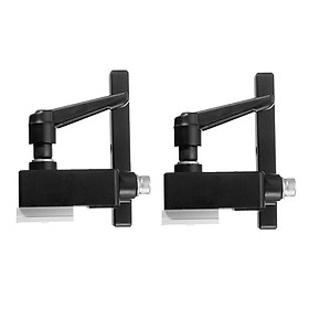 2x Miter Track Stop Woodworking Limiter for T-Slot T-Track Woodworking Hand Tool