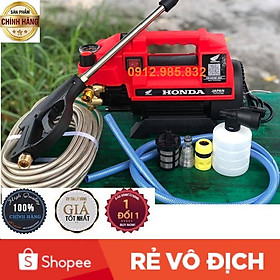 Mua Máy xịt rửa xe máy  ô tô mini áp lực cao BOSCH 3000W  Khỏe vô đối  có chỉnh áp lực gia đình  dây dài 15m