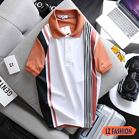 Áo Thun Nam Cổ Polo In Nhiệt Họa Tiết Bắt Mắt - LZ FASHION - LZPS154