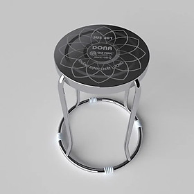 Mua Combo 10 Ghế đôn inox DONA mặt 30 phi 19