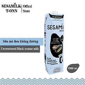 1 Hộp Sữa Mè Đen Không Đường 1.000 ml