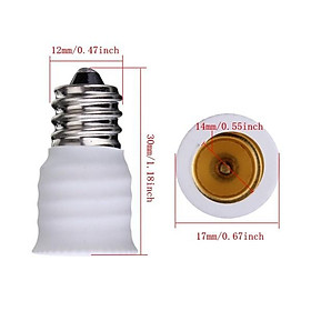 Mua Đuôi Đèn Chuyển Đổi Từ E12 Sang E14 (1 cái-màu ngẫu nhiên)