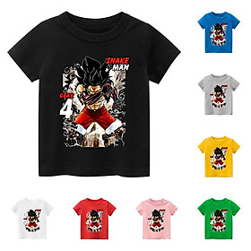 Áo thun trẻ em LUFFY RED, 8 màu áo, đầy đủ size có big size, MÀU KHÁC NHẮN TIN SHOP