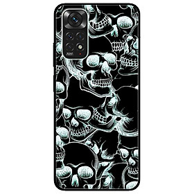 Ốp lưng dành cho Xiaomi Redmi Note 11 4G - Lâu Trắng Đen