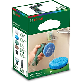 Mua Phụ kiện máy cọ rửa vệ sinh đa năng dùng Pin Bosch UniversalBrush - Miếng chà Microfibre chống xước 1600A023KZ