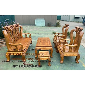 Mua Bàn ghế Minh Quốc Đào gỗ Lim tay 10 giá chỉ 15tr