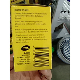 Mua Bẫy Chuột Uncle Bills BJ0069 Bằng Nhựa Giữ Chặt Khi Chuột Sập Bẫy