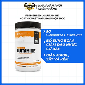 Fermented L-Glutamine North Coast Naturals Hộp 300g