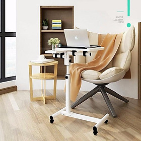 Bàn làm việc T01 có bánh xe 60x40cm