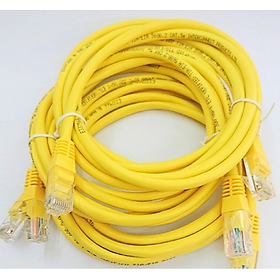 Dây mạng cat5e dài 20M 25M 30M 40M 50M 60M chuẩn đúc sẵn 2 đầu bấm-dây mạng lan internet tốt xịn cao cấp