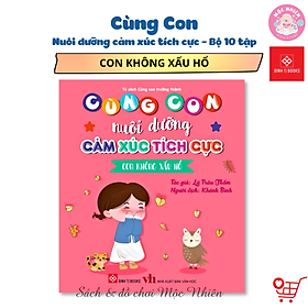 Sách - Cùng con nuôi dưỡng cảm xúc tích cực - Đinh Tị Books