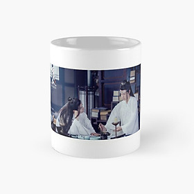 Cốc ly sứ Trần Tình Lệnh in hình Ngụy Vô Tiện Lam Vong Cơ 