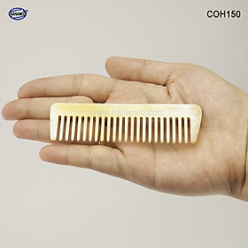 Lược sừng xuất Nhật mini (Size: XS - 9cm) COH150 - Tiện lợi dễ bỏ túi/ ví mang theo bên người - Chăm sóc tóc