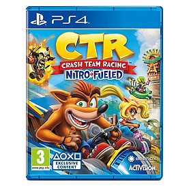 Hình ảnh  Đĩa Game PS4 :Crash Team Racing Nitro-Fueled -hàng nhập khẩu 